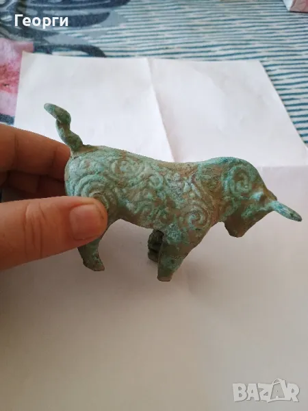 Красив бронзов бик, снимка 1
