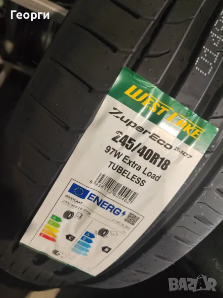 Летни гуми 245/40/18 Westlake, снимка 1