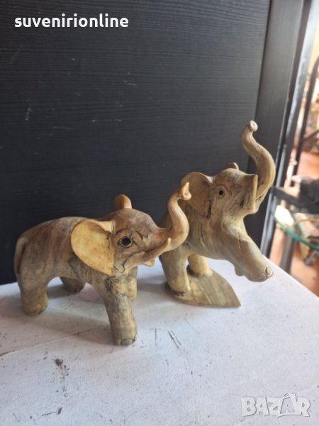 двойка статуетки слончета, снимка 1