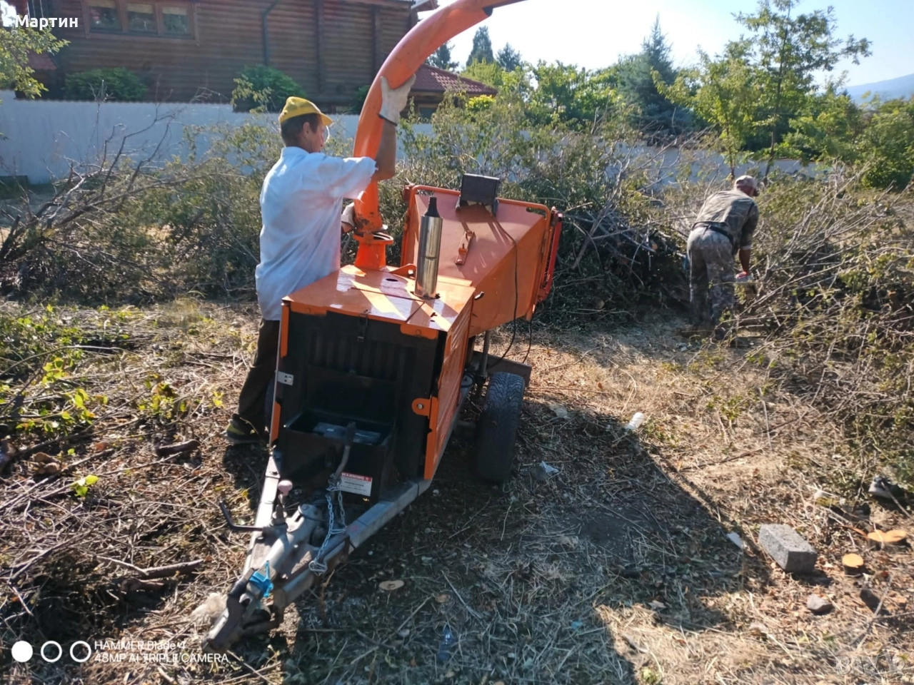 Дробилка за клони под наем, снимка 1