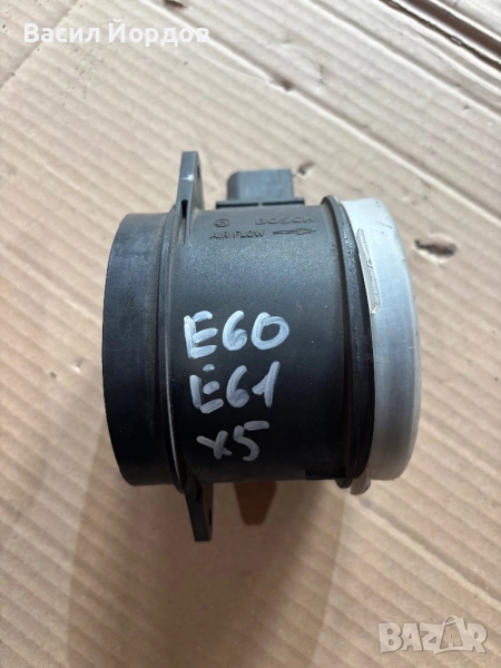 Дебитомер 0 281 002 936 / 7 805 415 01 / БМВ Е60 Е61 Е70 Е83 Дебитомер за БМв Е60, снимка 1