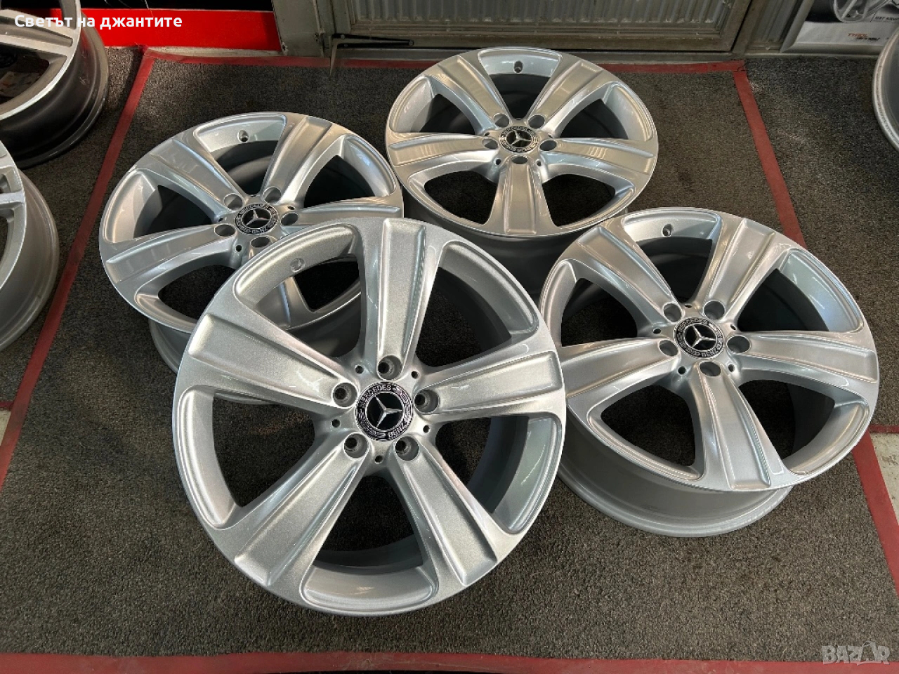 Джанти 18 Цола Mercedes GLE E Klass W213 S Klass Vito GLB GLA Оригинални , снимка 1