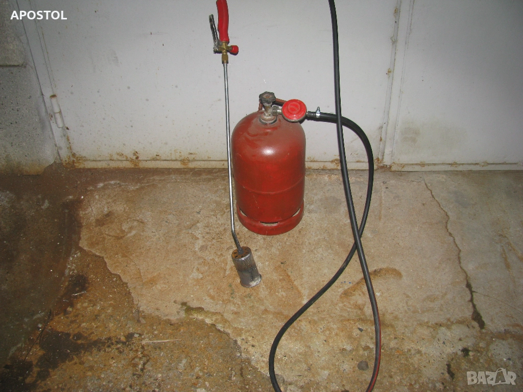 Газова бутилка с горелка , снимка 1