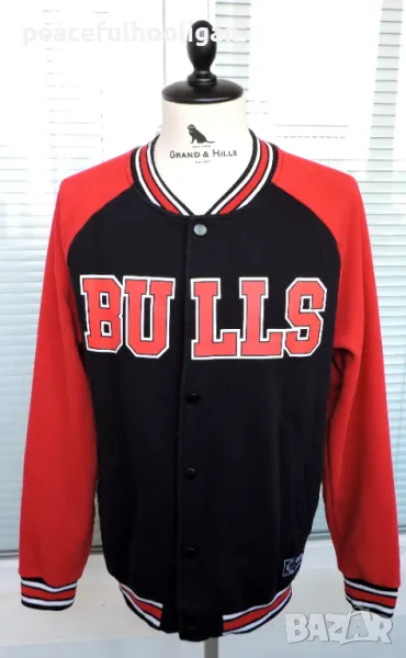 NBA Chicago Bulls Baseball Jacket By Primark - страхотно пролетно мъжко яке  размер L, снимка 1