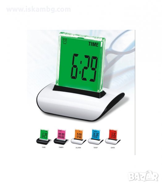 СТАЕН СВЕТЕЩ LED ЧАСОВНИК СВЕТЕЩ - код 261, снимка 1