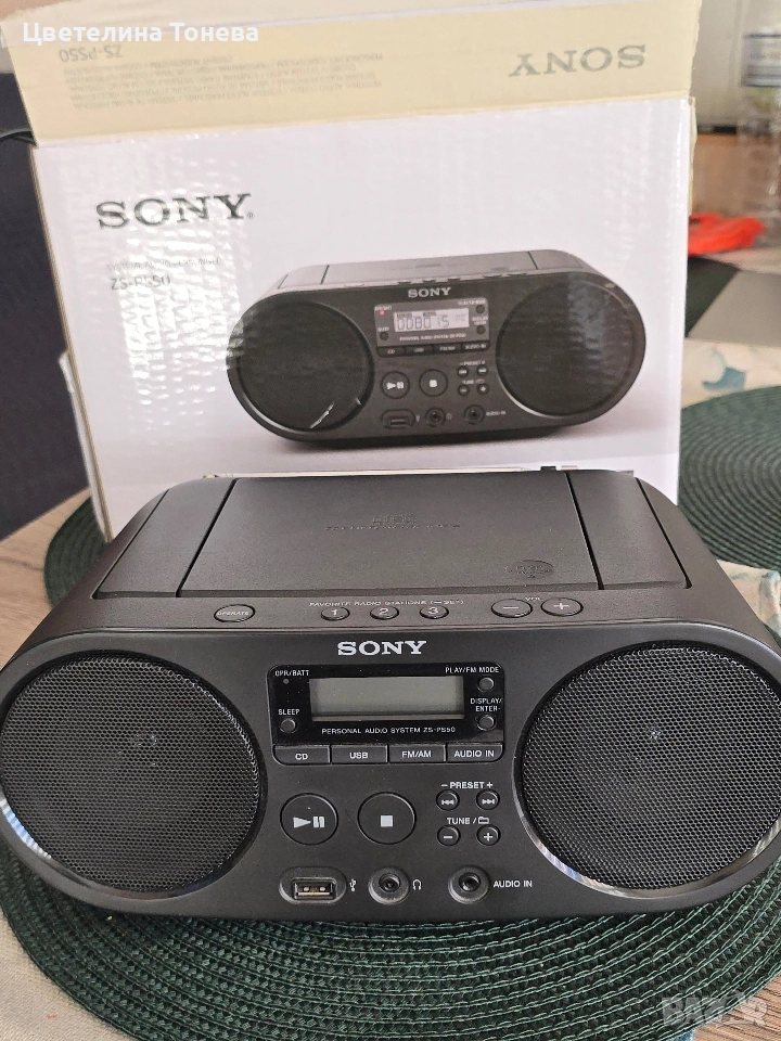 СD плеър Sony ZS-PS50, снимка 1