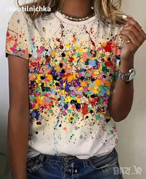 Цветна тениска, снимка 1