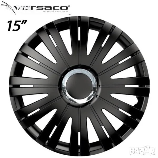 Тасове за джанти 15'' Versaco Active RC черни, снимка 1