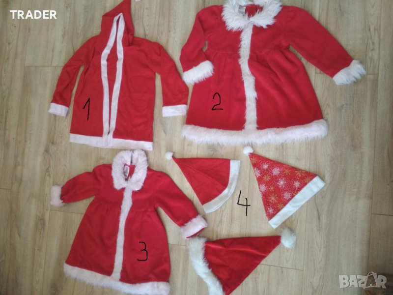 Коледни костюми за деца и коледни шапка джуджета Коледа Нова година, снимка 1
