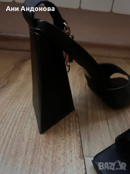 Сандали на висок ток, снимка 1