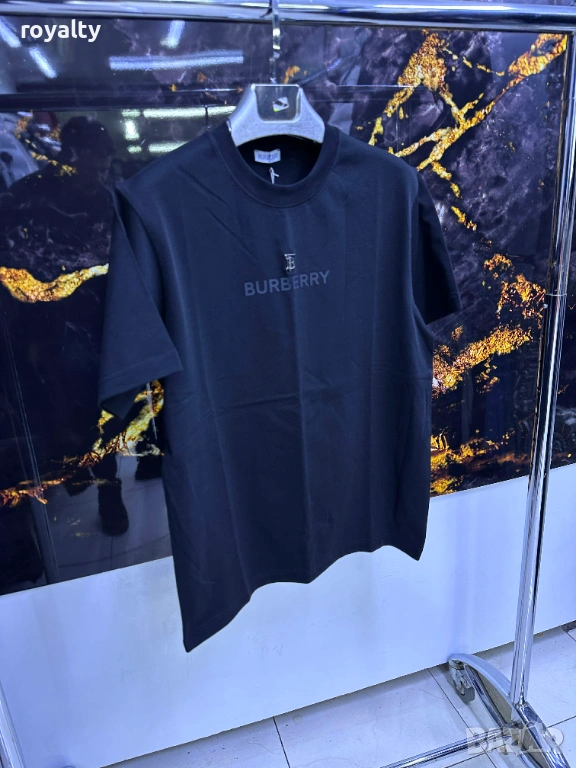 Burberry Мъжка Нова Тениска Реални Снимки , снимка 1