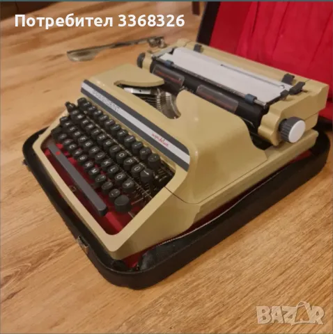 Пишеща машина PRÂSIDENT super deluxe 1975г, снимка 3 - Антикварни и старинни предмети - 50128962