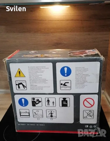 Надуваем дюшек - Inflatabull, 239 x 196 x 81 см, снимка 3 - Надуваеми легла - 51854488