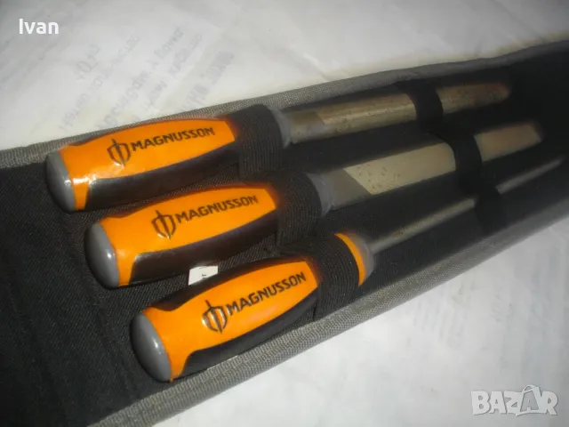 ШВЕДСКИ ОРИГИНАЛЕН НОВ КОМПЛЕКТ 3 бр. РЪЧНИ ПИЛИ ВИСОК КЛАС MAGNUSSON, снимка 2 - Други инструменти - 48561487