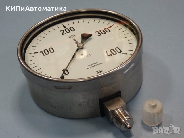 Манометър WIKA Ф 160, 400 bar, снимка 9 - Резервни части за машини - 34450709