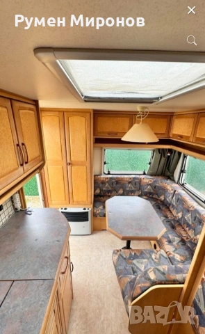 Продавам каравана Хоби, със солар и инвертор., снимка 10 - Каравани и кемпери - 53341629