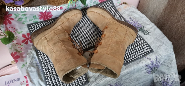 Ботуши Timberland 41 н Естествена кожа , снимка 8 - Дамски ботуши - 52794245