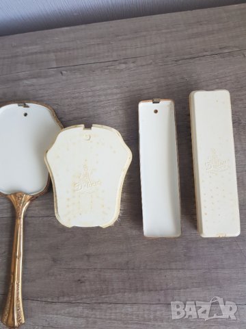 Ретро комплект дамска четка за коса и четка за дрехи, снимка 9 - Антикварни и старинни предмети - 41791190