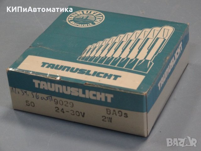 Сигнални лампи TAUNUSLICHT 9029 24V 2W, снимка 1 - Индустриална техника - 34451474