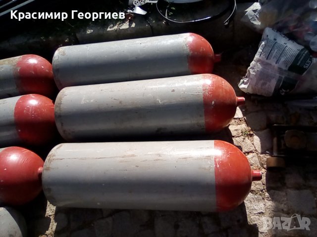 Чисто Нови Бутилки Метанови 60 литра  16 Броя 120 лева -Брой 2007г са, снимка 10 - Части - 42552911