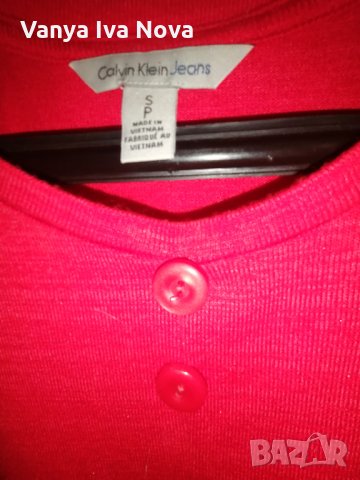 Calvin Klein блузка оригинал, снимка 6 - Тениски - 34655572