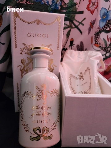 Gucci/Гучи The Eyes of the Tiger, Amber, 100ml, eau de parfum, снимка 4 - Унисекс парфюми - 36055501