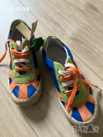 👟 ДЕТСКИ КОЖЕНИ ОБУВКИ FROXY №28 – НОВИ С ЕТИКЕТ И КУТИЯ Размер: №28, снимка 2 - Детски обувки - 55838460