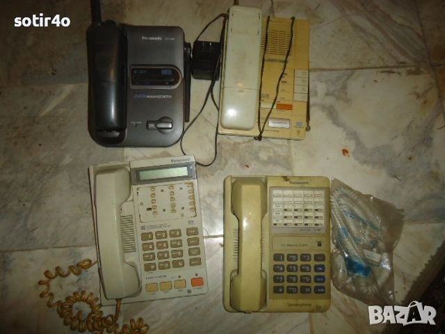 panasonic домашни телефони с две линии. цена за бр.