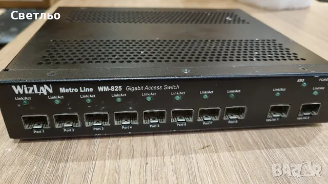 Суич Комутатор 10 портов : 100M SFP ports, 2x Gigabit SFP ports, снимка 8 - Суичове - 48035889