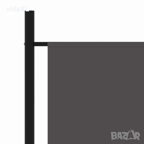 vidaXL Параван за стая, 1 панел, антрацит, 175x180 см, снимка 2 - Паравани - 56146688