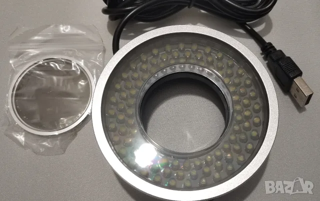 IFixes IL37 поляризирано LED ринг осветление за дигитален микроскоп, снимка 4 - Обективи и филтри - 52291092