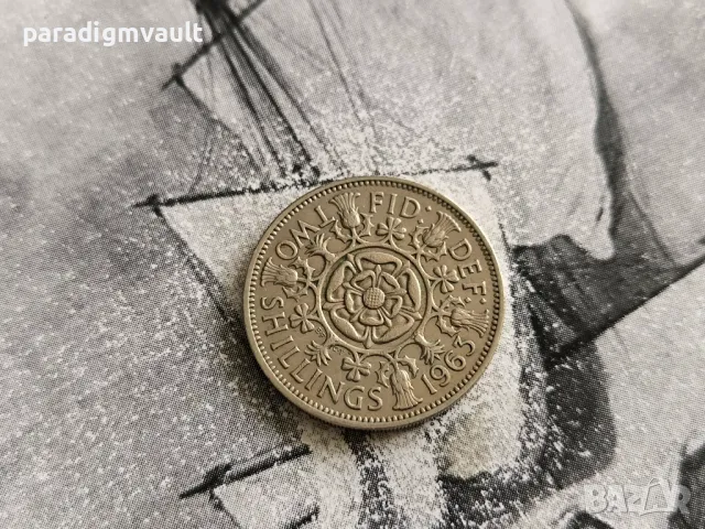 Монета - Великобритания - 2 шилинга | 1963г.