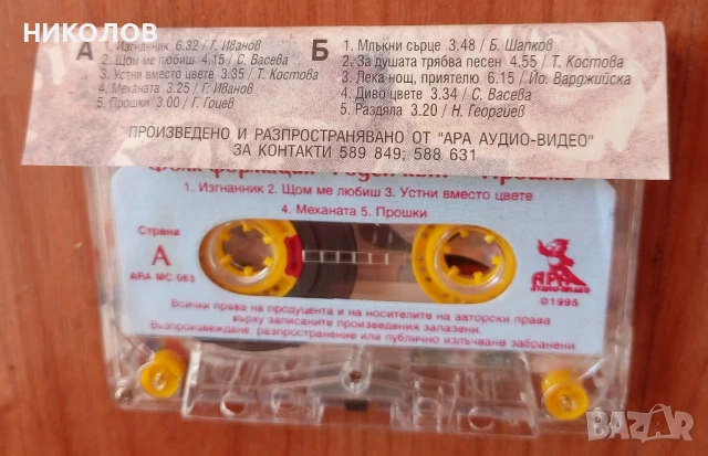 фолк формация РОДЕН КЪТ, снимка 3 - Аудио касети - 51390616