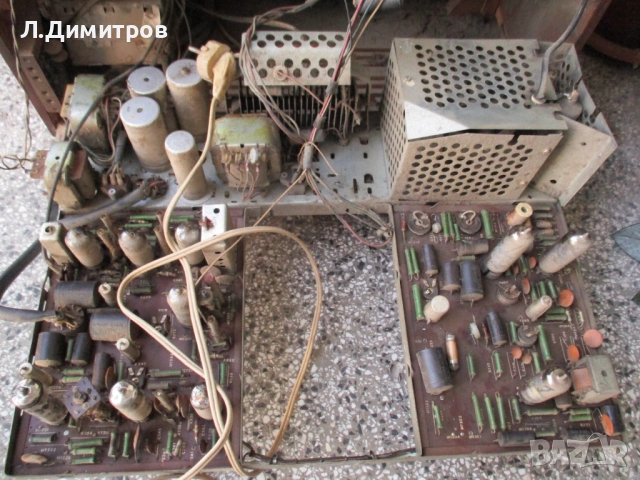 Стар лампов телевизор, снимка 4 - Телевизори - 53863251