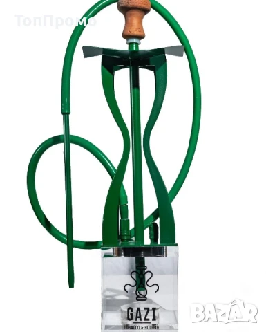 Наргиле Gazi Hookah GZ012 - куб с квадратна ваза.