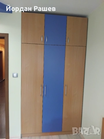 Гардероб с надстройка и бюро , снимка 4 - Гардероби - 53326712