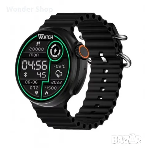 Ultra 9 Смарт Часовник 2024 - Безжично Зареждане, Bluetooth Повиквания и Спортни Функции, снимка 3 - Смарт гривни - 47970810