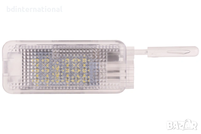6362N6 Плафон (LED) за осветление за жабка, Citroen, Peugeot, 2 ПИН, снимка 5 - Части - 53751765