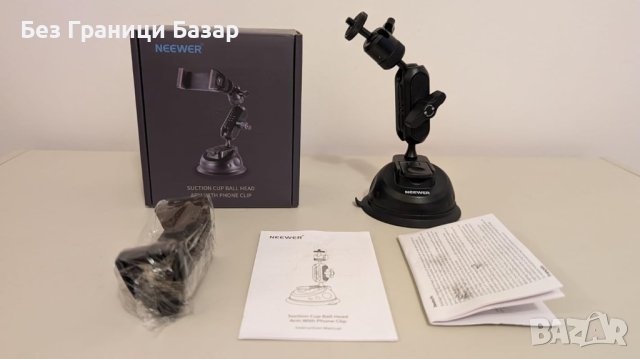 Нова Вакуумна Чашка за GoPro с Магическа Ръка - Универсална, Здрава стойка, снимка 9 - Чанти, стативи, аксесоари - 44248111