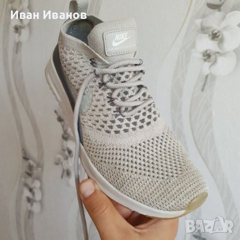маратонки  Nike  Air Max Thea Ultra Flyknit 'Pale Grey' номер 40 881175-005, снимка 10 - Маратонки - 41000303