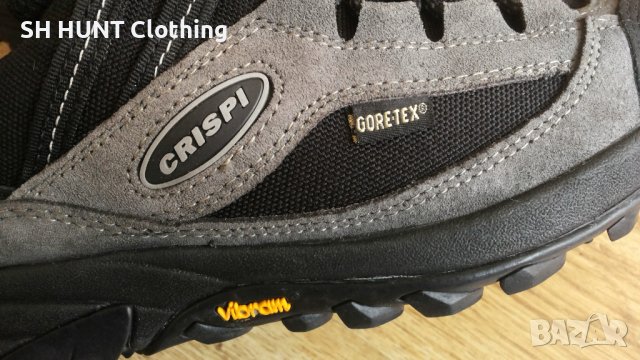CRISPI GORE-TEX Vibram Real Leather Shoes за лов туризъм размер EUR 37 обувки водонепромокаеми - 253, снимка 5 - Дамски боти - 41046707