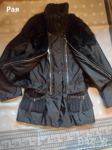 Черно елегантно яке + елек Ermanno Scervino, снимка 13 - Якета - 50742023