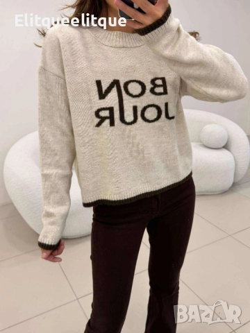 пуловер , снимка 2 - Блузи с дълъг ръкав и пуловери - 52406013