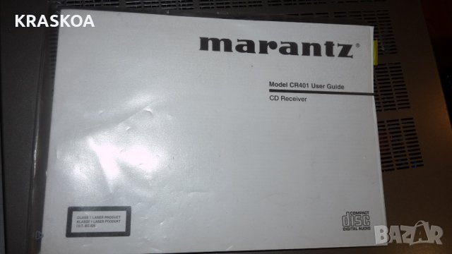 MARANTZ CR401, снимка 7 - Ресийвъри, усилватели, смесителни пултове - 42642061