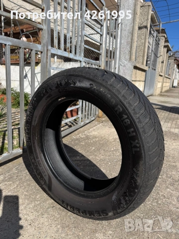 Зимна гума единичка 205/60 R16, снимка 2 - Гуми и джанти - 53658932