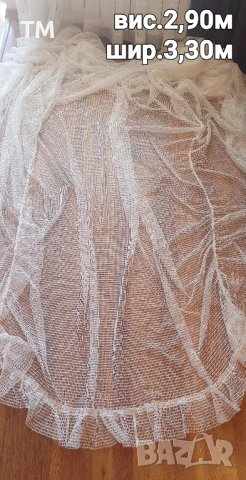 Три красиви тюлени пердета, 25лв/бр, снимка 10 - Пердета и завеси - 51025925