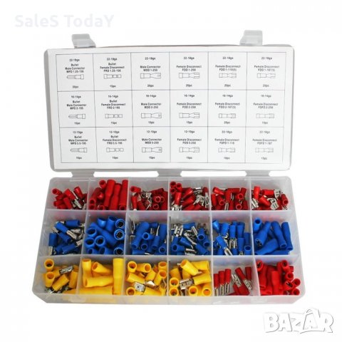 Комплект букса за кабел, Накрайник за кабел, 280бр., снимка 3 - Аксесоари и консумативи - 34021484