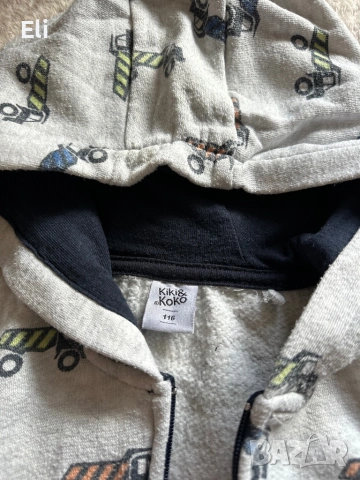 Ватиран суичър за момче / колички , снимка 2 - Детски анцузи и суичери - 53606134