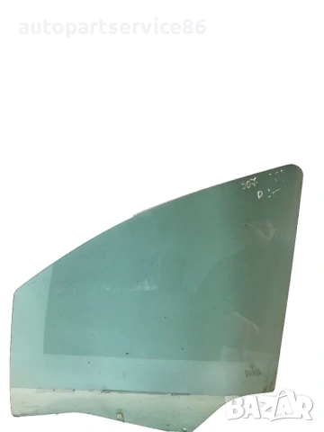 Предно ляво стъкло на прозорец за врата за Peugeot 307 (2005) 43R-00048