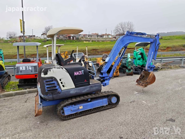 Багер Mitsubishi ПЕРФЕКТЕН, снимка 2 - Индустриална техника - 52889189